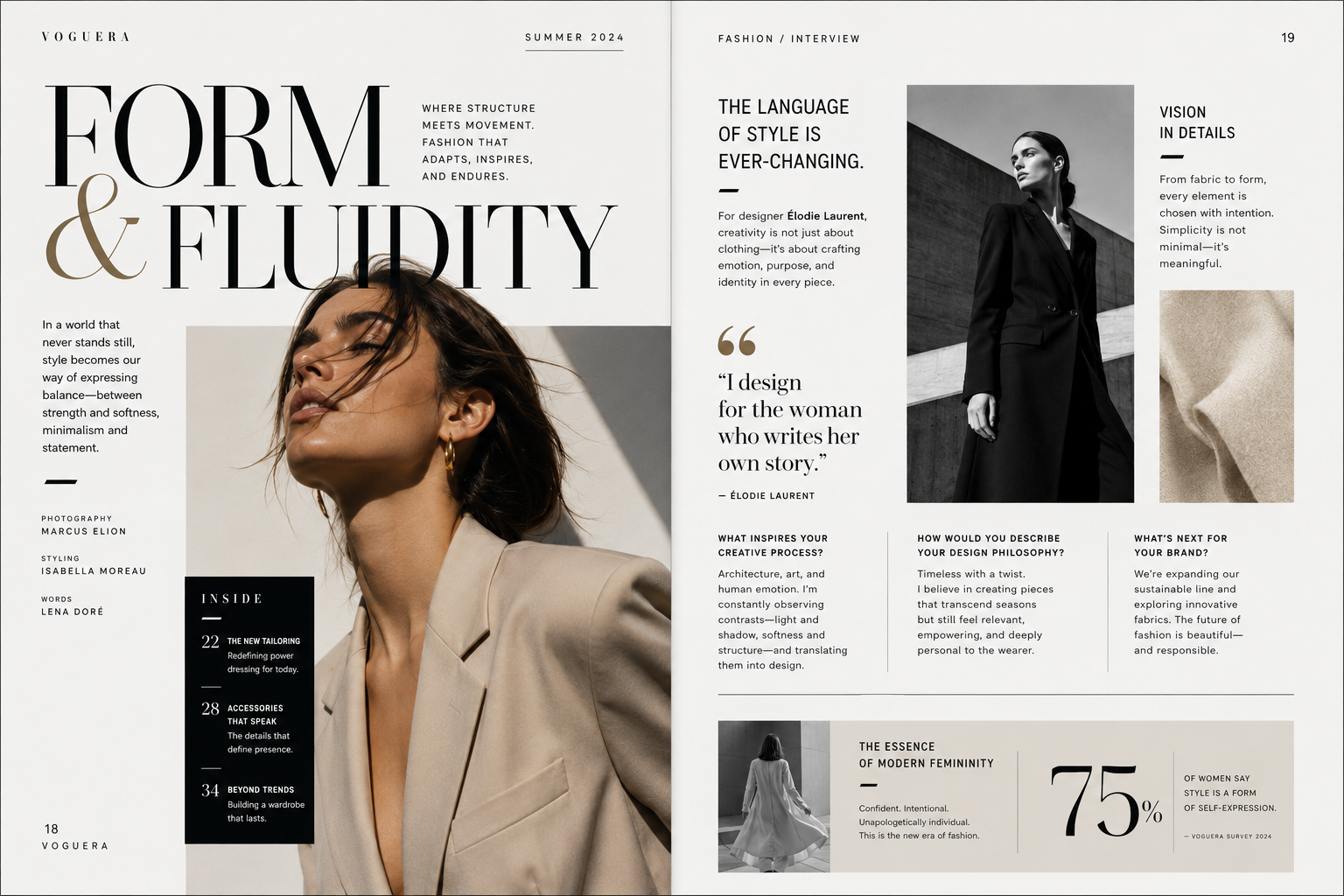 Magazine Layout
